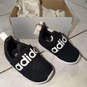 Adidas Lite Racer Adapt 4.0 Toddler Shoes Black Size 4K New